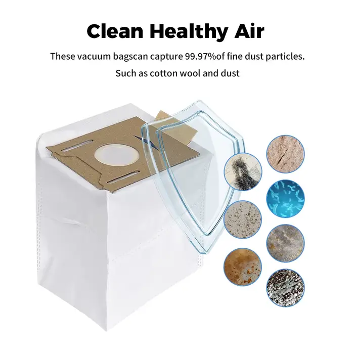 Sac à poussière de remplacement pour aspirateur Robot ECOVACS T8/T8 +/T8 AIVI T9/T9 +/T9 Plus N8