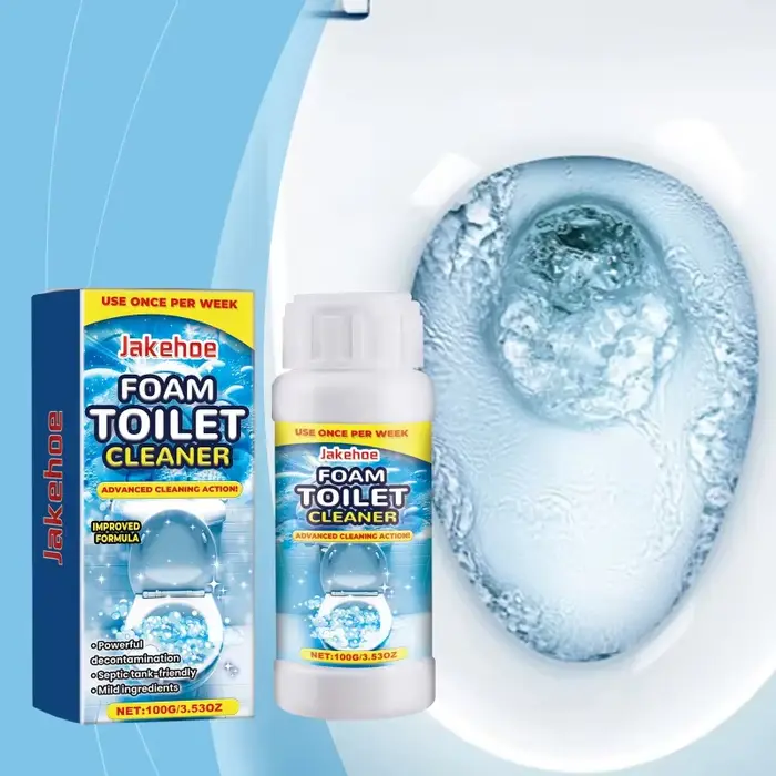 Nettoyant pour toilettes en mousse