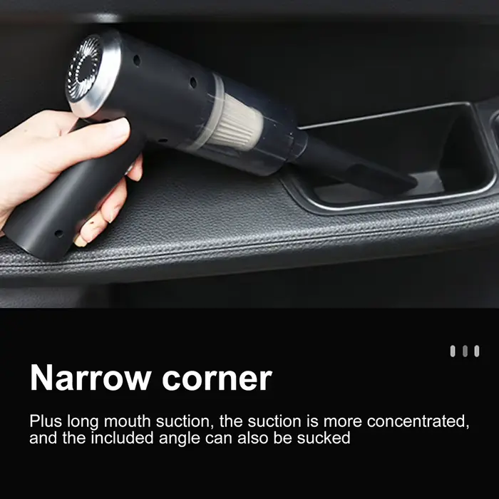 Mini aspirateur de voiture sans fil personnalisable
