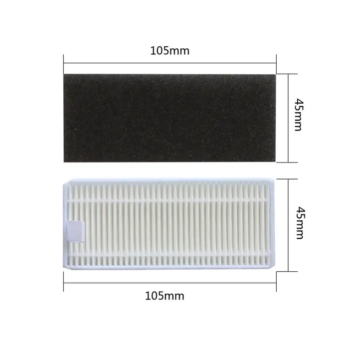 Kit d'accessoires pour aspirateur robot Lefant M200/M201/ M501A/M520/M571/T700/U180, brosse latérale, filtre HEPA, serpillères, pièces détachées 002