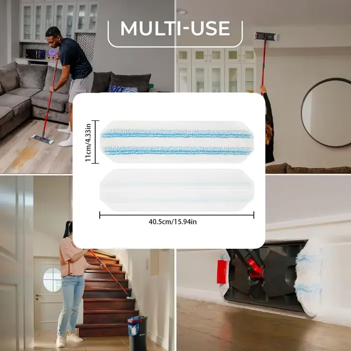 Serpillère Balai à Plat pour O-Cedar H2prO