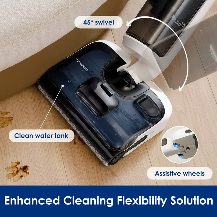 Réservoir d'eau propre de remplacement compatible avec les aspirateurs Tineco Floor One i5 Stretch/i6 Stretch/S5 Stretch/S6 Stretch/S7 Stretch