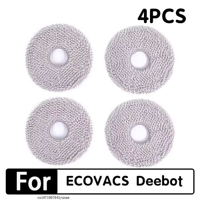 Tampon de nettoyage pour aspirateur Robot ECOVACS Deebot T20 T10 X1 Omni T30 Pro Omni X2 Omni X1 T10