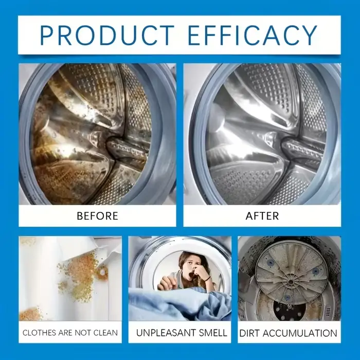Nettoyeur en profondeur pour machine à laver – détergent écologique de 100 ml