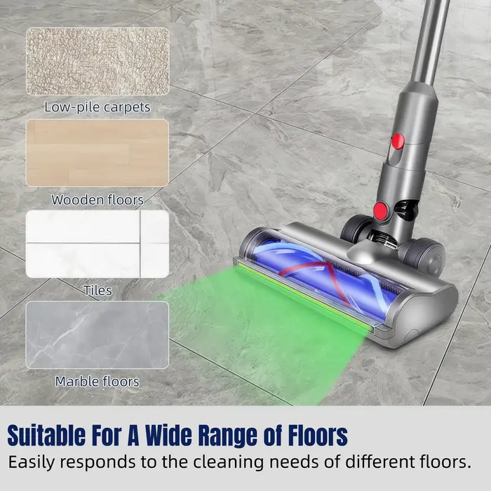 Tête de brosse à rouleau à entraînement direct V12 Detect Slim SV18 SV30 pour aspirateur Dyson V12