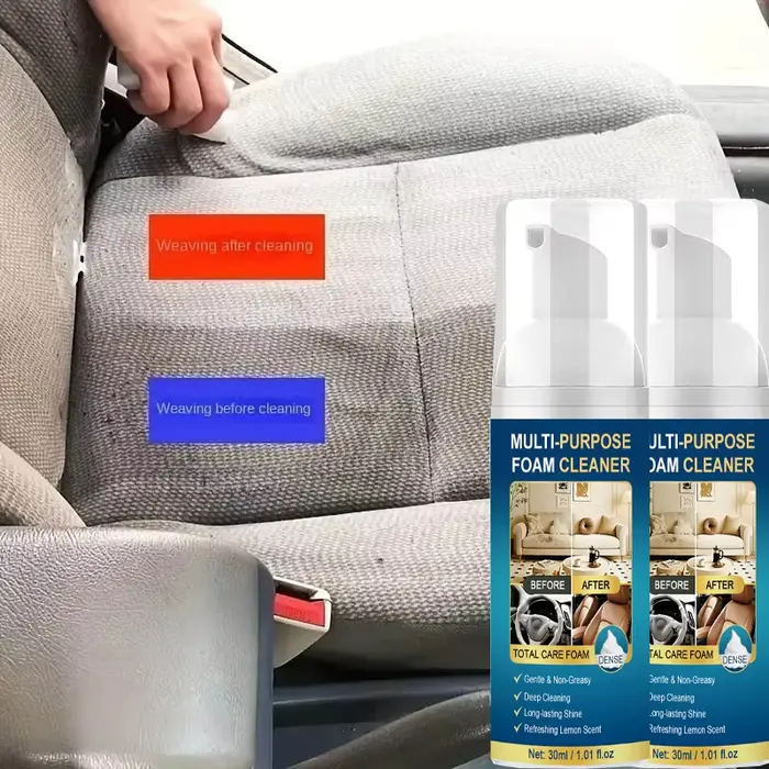 Nettoyant multifonctionnel pour sellerie automobile