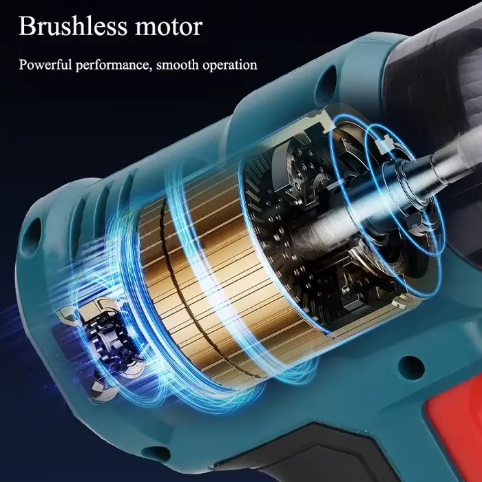 Aspirateur à moteur sans balais Portable VC05 avec réglage de la vitesse pour batterie Li-ion Makita/DeWalt/Milwaukee/Bosch/Ryobi 18/20V