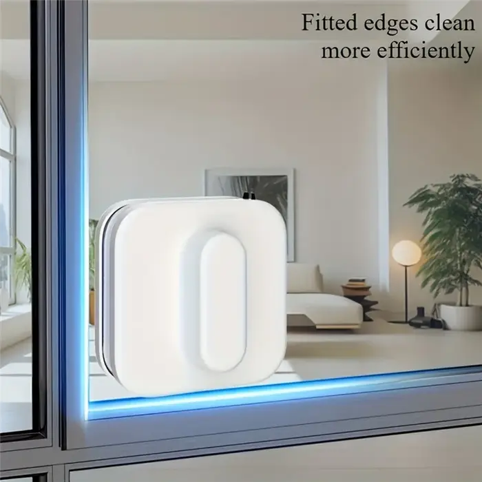 Nettoyeur de vitres magnétique Double face doux pour les bâtiments domestiques pour essuyer l'eau et