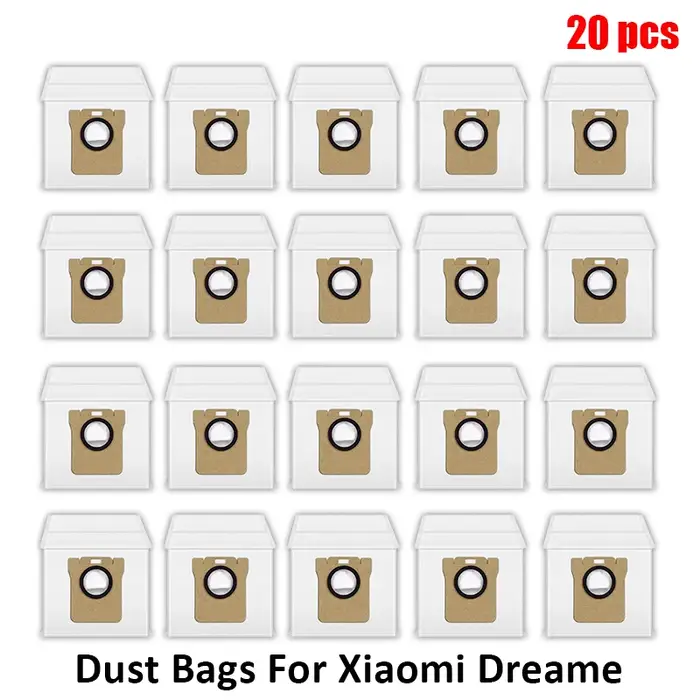 Accessoire compatible avec iRobot Roomba 2 Essential Robot Q052 /Y051240/Plus 405 505 Combo/104 105 Combo/Max 705/Plus 504 Vac Dust Bag