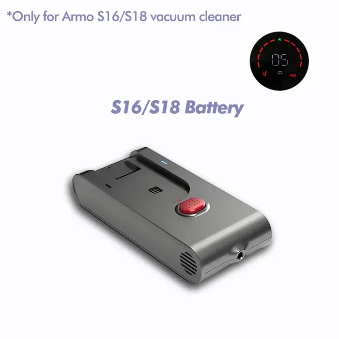 Batterie uniquement pour aspirateur Armo Brand S16/V18/V22