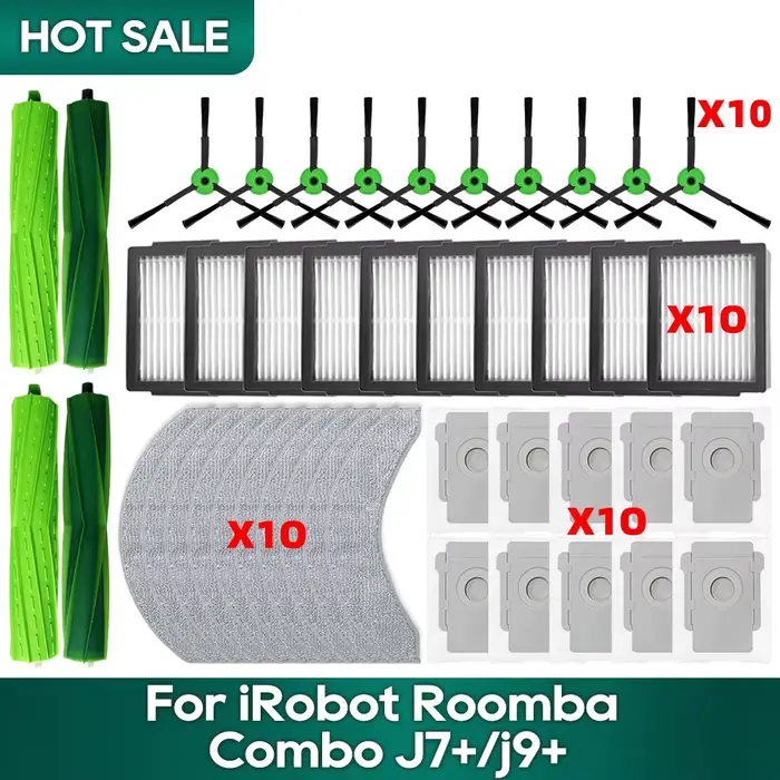 Accessoires pour aspirateur Robot iRobot Roomba Combo j7 +
