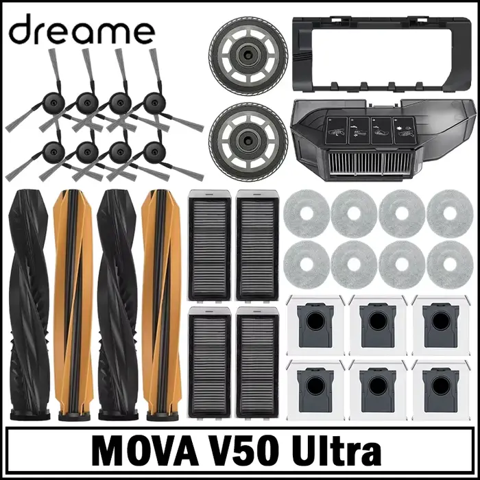 Pièces de rechange pour aspirateur robot MOVA V50 Ultra