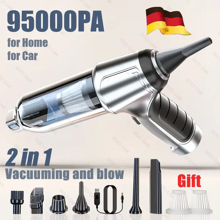 95000PA Home Appliance Aspirateur De Voiture Sans Fil De Poche