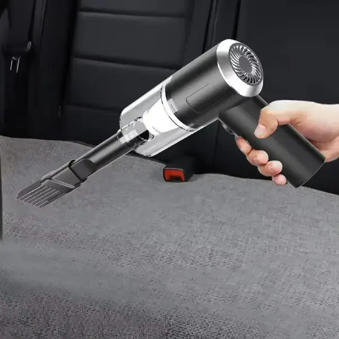 Aspirateur à air comprimé 120000PA, aspirateur à main sans fil, mini aspirateur portable haute puiss