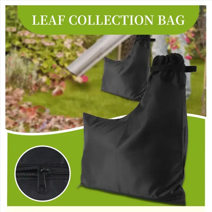 Sac d'aspirateur universel réutilisable et lavable pour souffleur de feuilles, accessoire de jardin pour broyeur de pelouse électrique - Meilleure vente