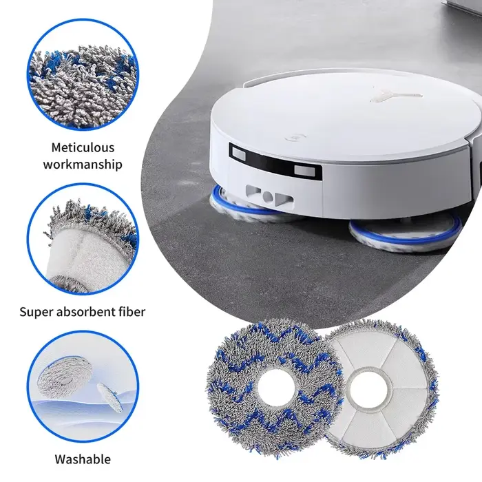 Accessoires pour aspirateur Robot ECOVACS T50 Pro/T50 PRO OMNI / T50