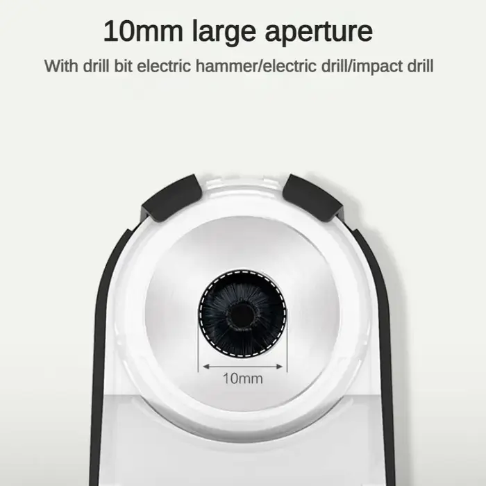 Punta X-Nettoyeur Injuste WA1602 pour Renforcement de la Poussière, Boîte à Poussière Visuelle de 35ml, avec 13 Écrous d'Aspiration, Type C, Perceuse Électrique Universelle, Marteau Aspirateur