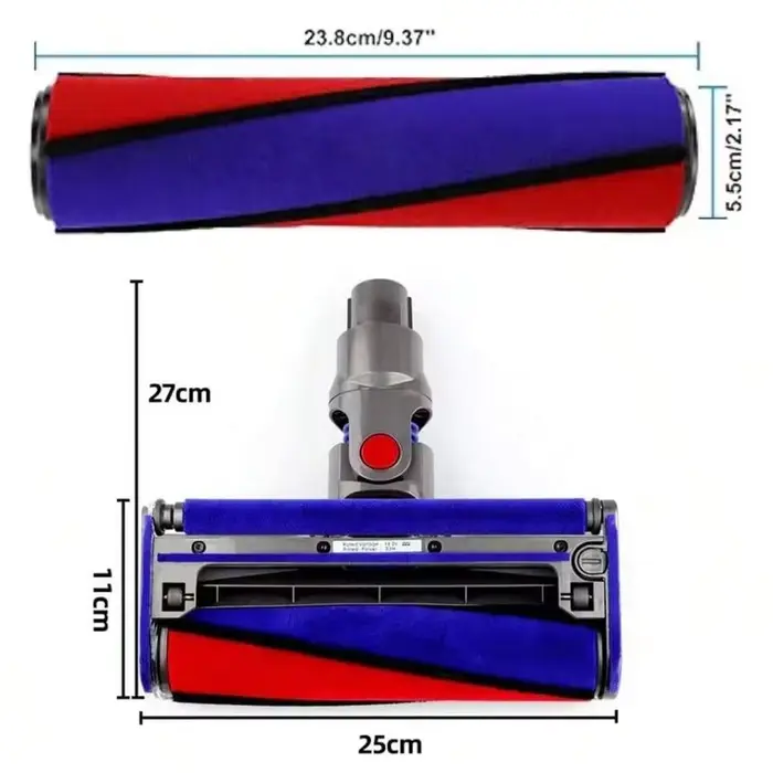 Tête de brosse pour aspirateur à main Dyson V7 V8 V10 V11 V15