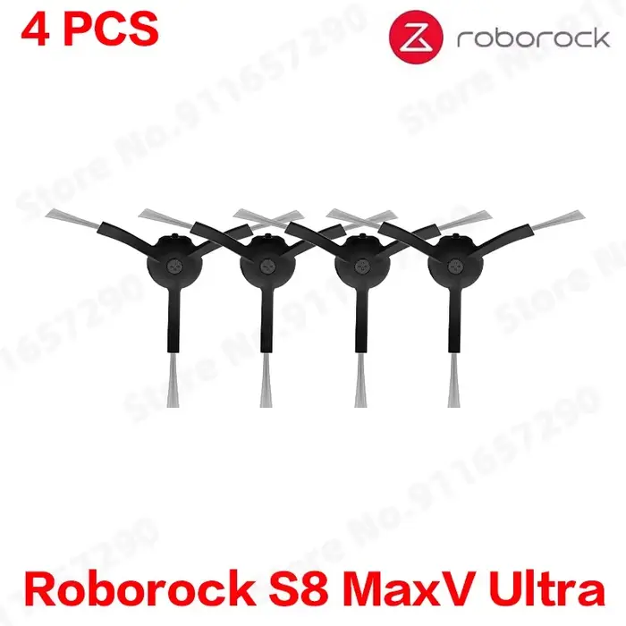 Accessoires pour robot aspirateur Roborock S8 MaxV Ultra : brosse principale, brosse latérale, filtr