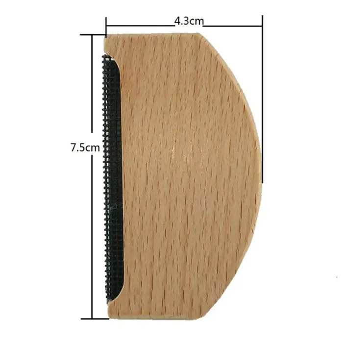 Épilateur manuel portable en bois pour vêtements, rasoir pour pull, peigne anti-peluches pour tissu