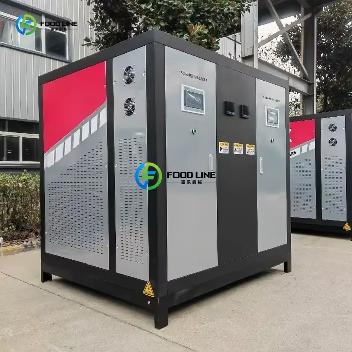 Générateurs de vapeur durables et écoénergétiques, équipements électriques écologiques pour l'entretien routier et la production de fers à repasser pour vêtements