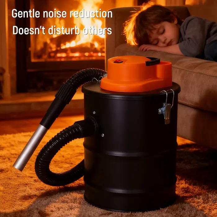 Aspirateur de cendres de cheminée aspiration puissante 12L 220V 800W aspirateur de baril domestique pour les appartements d'hôtel