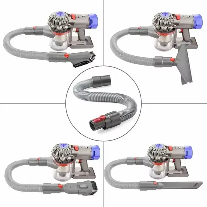 HOMEFISH Tuyau d'extension télescopique flexible pour aspirateur Dyson V7 V8 V10 V11 V15