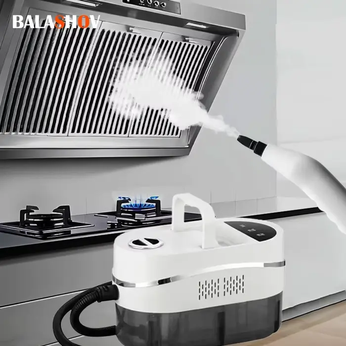 Nettoyeur à vapeur haute pression 2500W, nettoyeur à vapeur portatif pour la maison, la cuisine et l