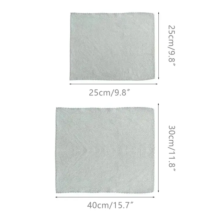 Chiffon de nettoyage de vaisselle en microfibre