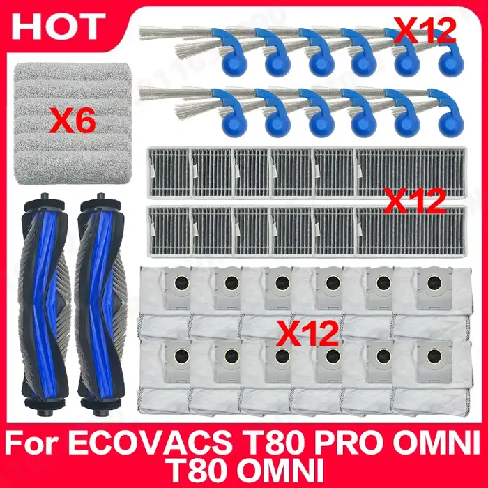 Pièces détachées pour aspirateur robot ECOVACS T80 PRO OMNI / T80
