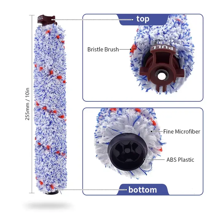 Brosse à rouleau et filtre Hepa pour Bissell Crosswave