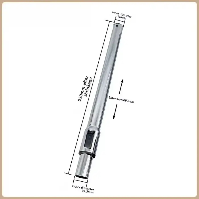 Tube d'aspirateur universel