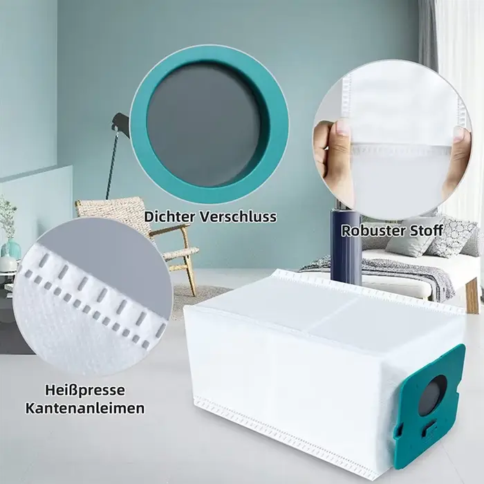 Meilleurs sacs d'aspirateur VCA-ADB952 pour aspirateur à main Samsung Bespoke Jet Pro Extra/complet Extra/complet/animal de compagnie