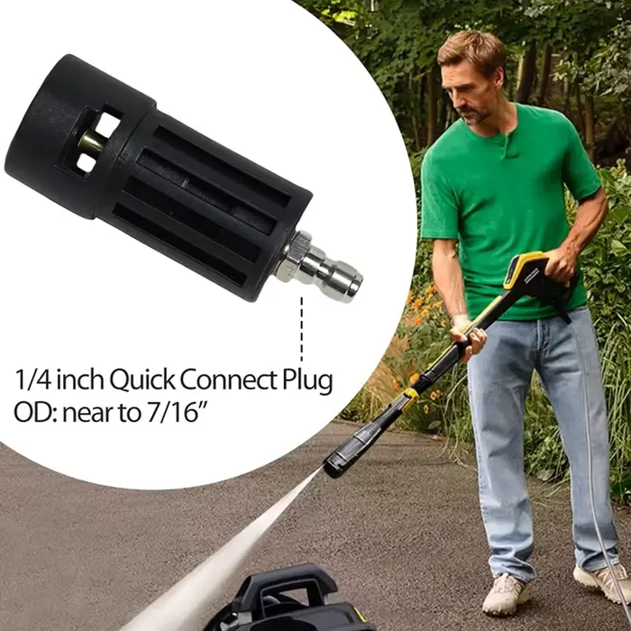 Adaptateur pour nettoyeur haute pression 1/4 à connexion rapide