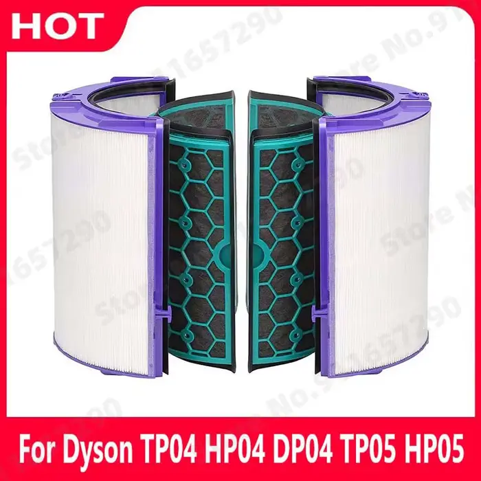 Filtre à charbon pour Dyson TP04 HP04 DP04 TP05 HP05