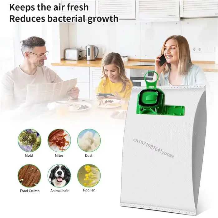 Kit de sacs à poussière compatibles avec Vorwerk Kobold VK140 VK150 FP140 FP150