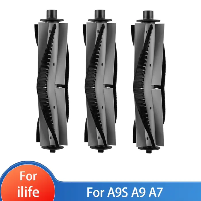 Brosse à rouleaux pour aspirateur robot ILife A9S A9 A7 Silvercrest Ssra1 SSR1