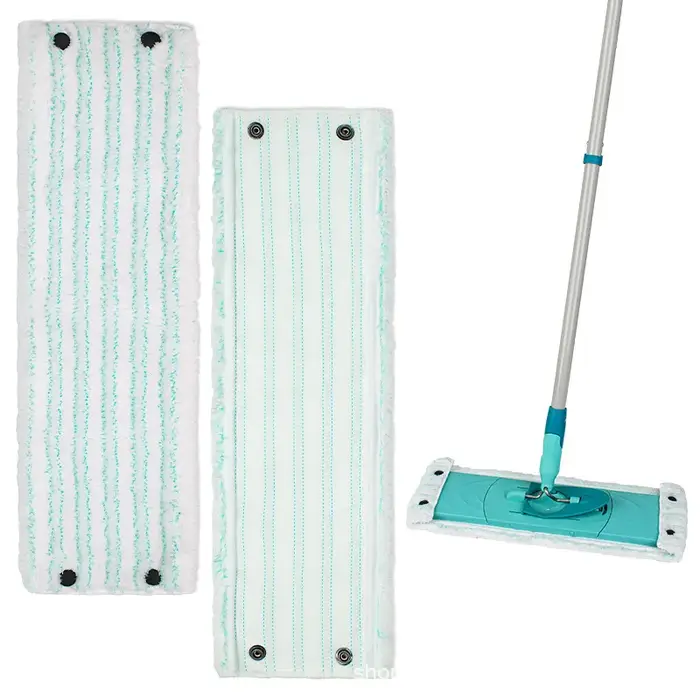Tampons plats de vadrouille pour Leifheit Clean Twist XL MicroDuo, tampon de nettoyage sec et humide