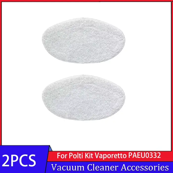 Pièces de rechange pour aspirateur à vapeur Polti Kit Vaporetto PAEU0332, chiffons de vadrouille en