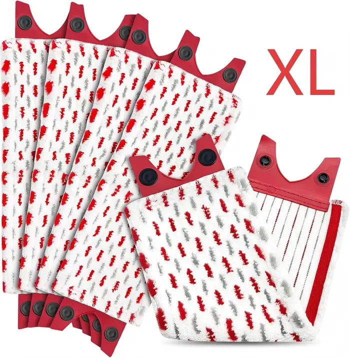 Recharges de serpillière Vileda UltraMax XL, recharges de serpillière en microfibre pour Vileda Ultramax XL, tampons de serpillière pour sols durs, pour le nettoyage des sols durs