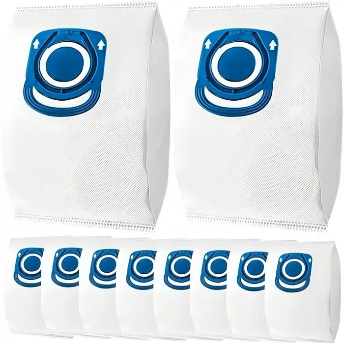 Paquet de 10 sacs à poussière sous vide compatibles pour Rowenta hygiène +