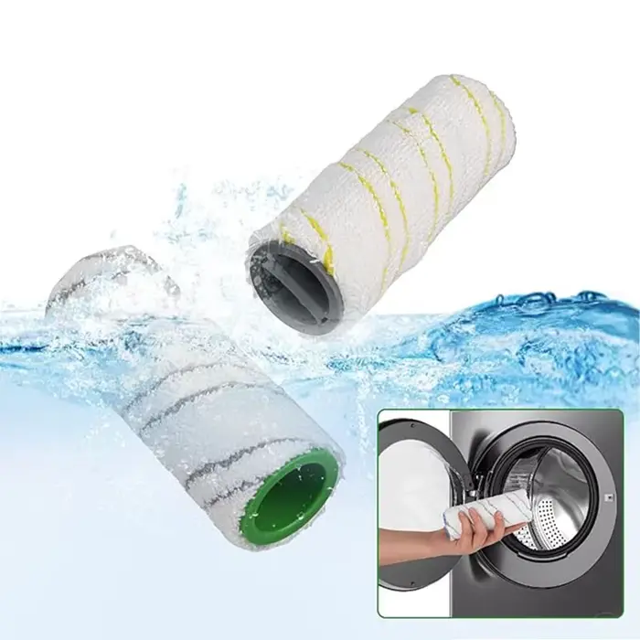 Pour Karcher FC3 FC5 FC7 rouleaux en microfibre rouleau de sol électrique brosse accessoires de nettoyage Robot aspirateur pièces de rechange