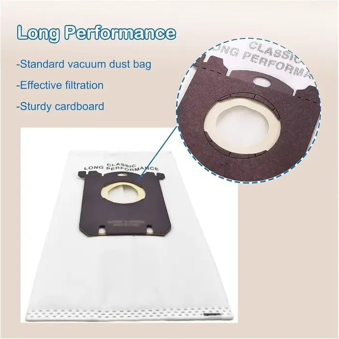 Sac à poussière pour aspirateur Electrolux s-bag GR201 AEG Philips FC8021 FC9049 HR8500 FC9150 E201B