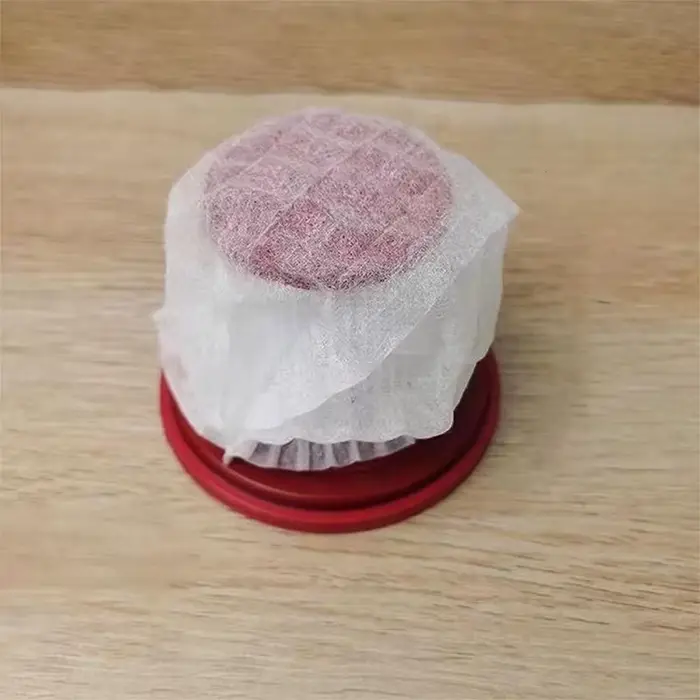 Élément filtrant pour aspirateur jetable
