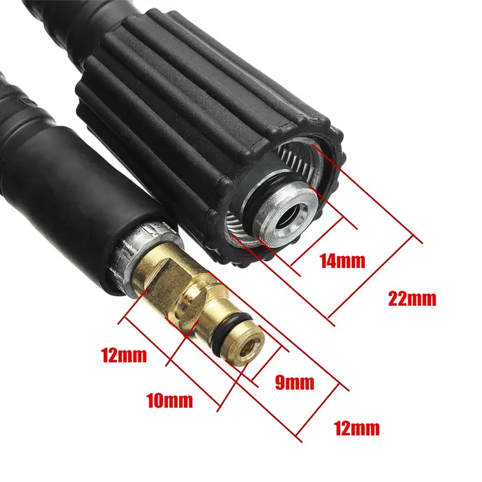 Tuyau d'extension de nettoyeur haute pression pour Machine à laver de voiture