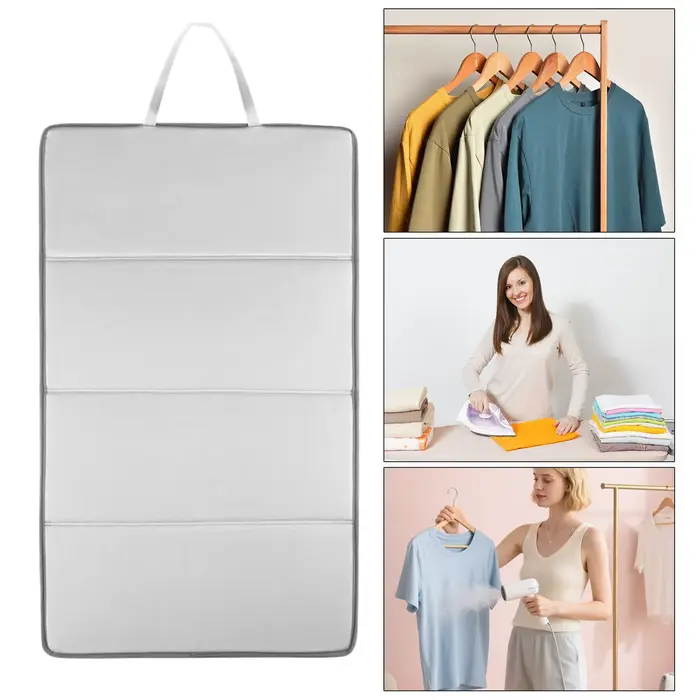 Planche à vapeur pliable double face pour repassage de vêtements, support pour fer à vapeur, pour co