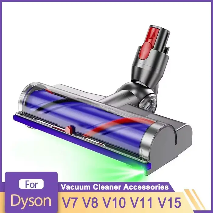 Tête de brosse directe pour aspirateur Dyson V8 V10 V11 V15 V7, fixation pour plancher en bois dur,