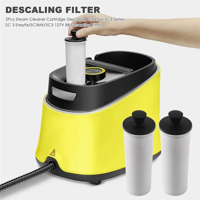 Filtre de détartrage 2 pièces nettoyeur vapeur bâton