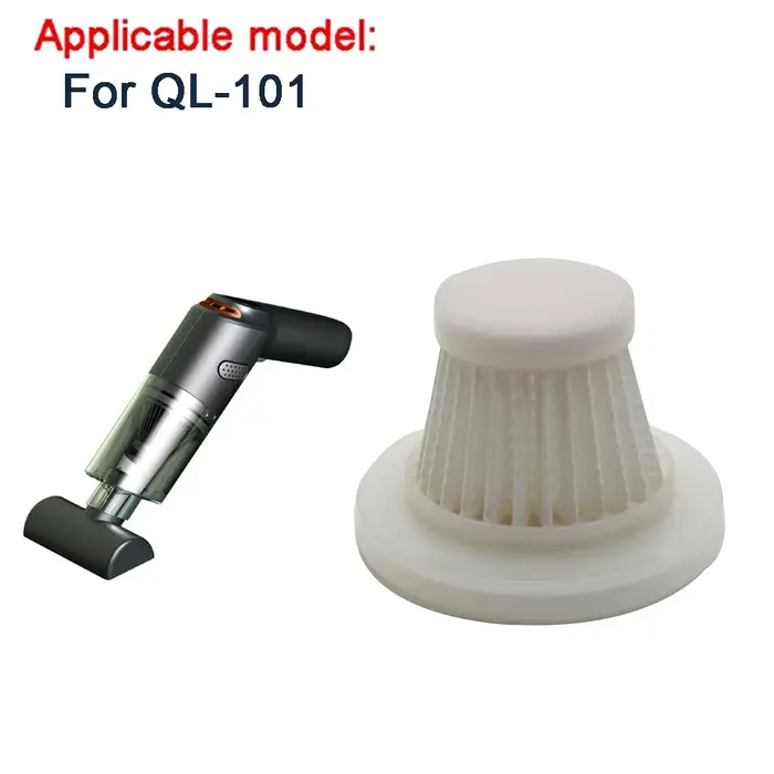 2 pièces pour QL-101 monté sur voiture aspirateur filtre élément filtrant