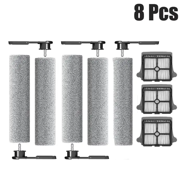 Kits de brosses détachables et de filtres HEPA pour aspirateur Tineco Floor One S6 Pro/S7 Pro Version 2 S7 Flashdry
